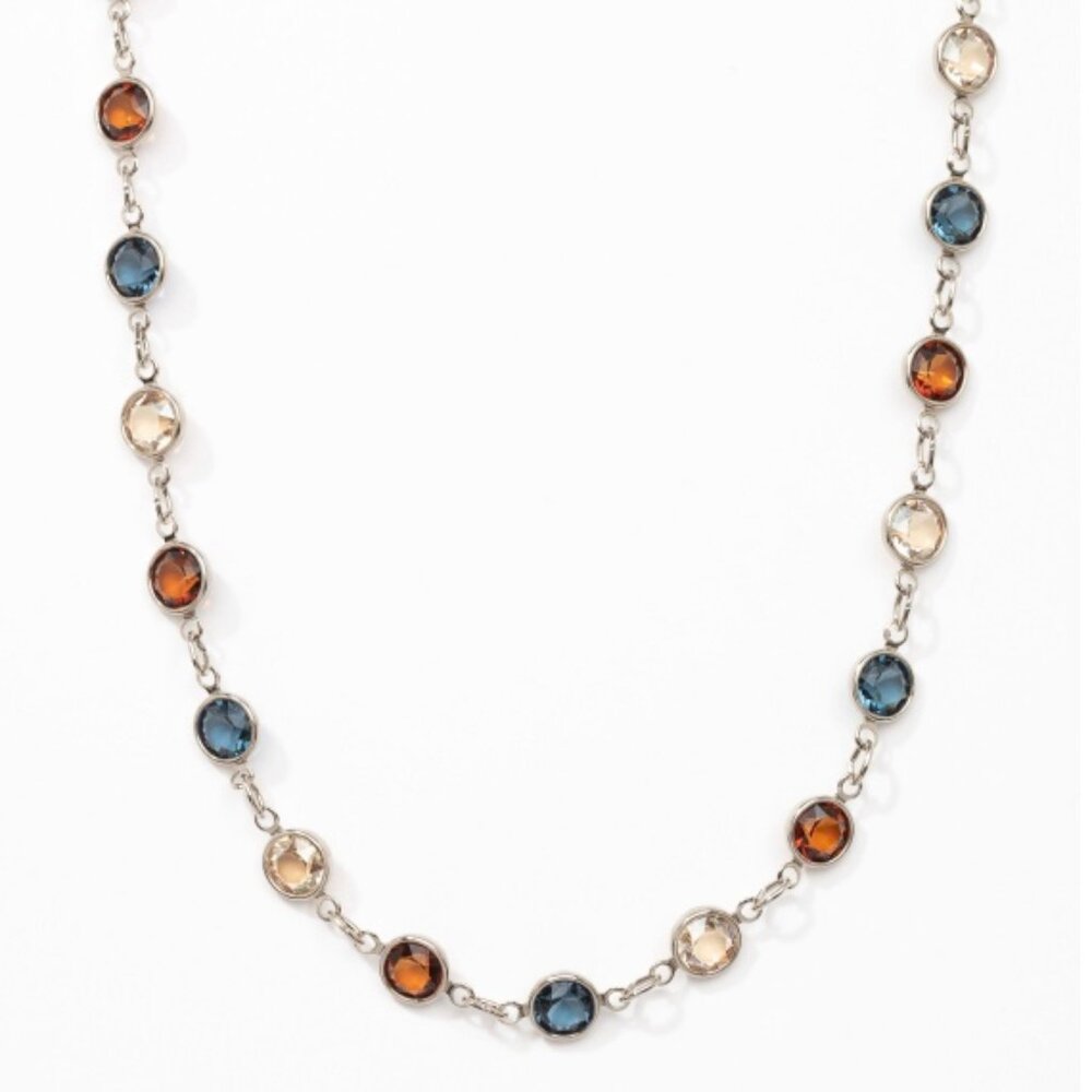 Touchstone Crystal by Swarovski Chanelle Necklace, Siera